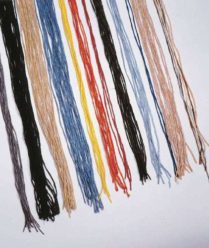 Seidenbänder verschiedene Farben 1m