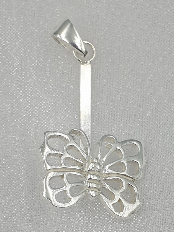 Donuthalter "Butterfly" aus Silber 925