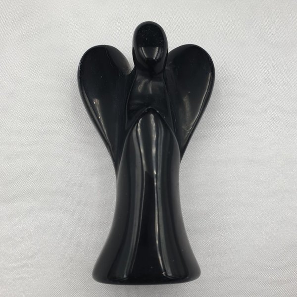 Obsidian - Engel - 8 x 4,5 cm - Nr. 1